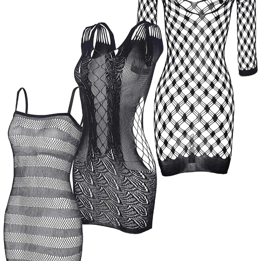 Fishnet dresses